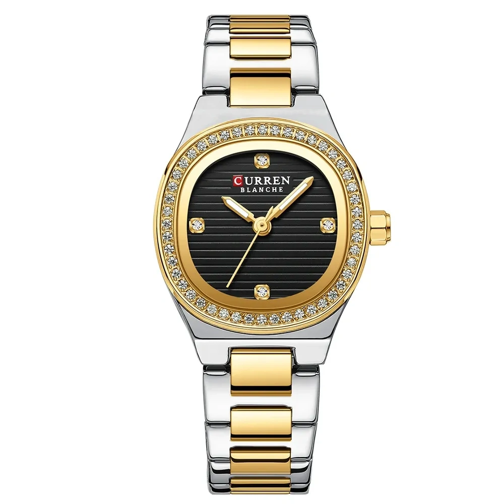 Φωτογραφία προϊόντος: Curren 9101 Silver Gold Black Γυναικείο Ρολόι