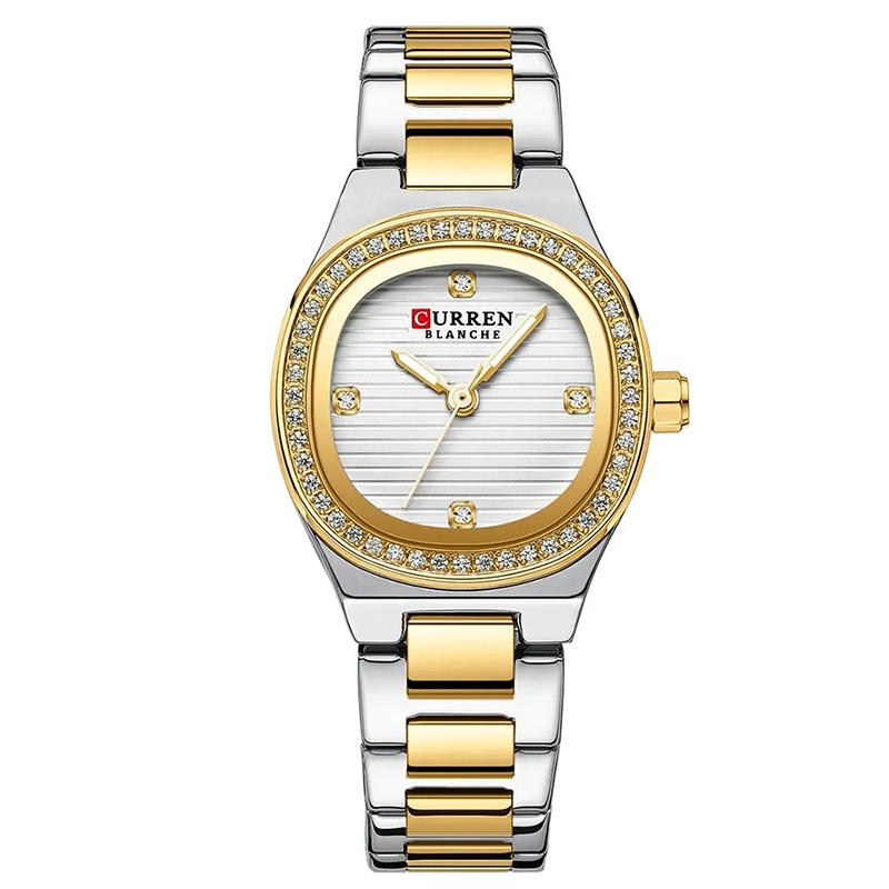 Φωτογραφία προϊόντος: Curren 9101 Silver Gold Γυναικείο Ρολόι