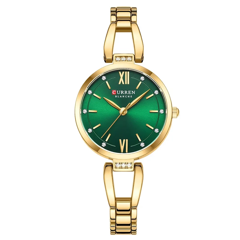 Φωτογραφία προϊόντος: Curren 9092 Gold Green Γυναικείο Ρολόι