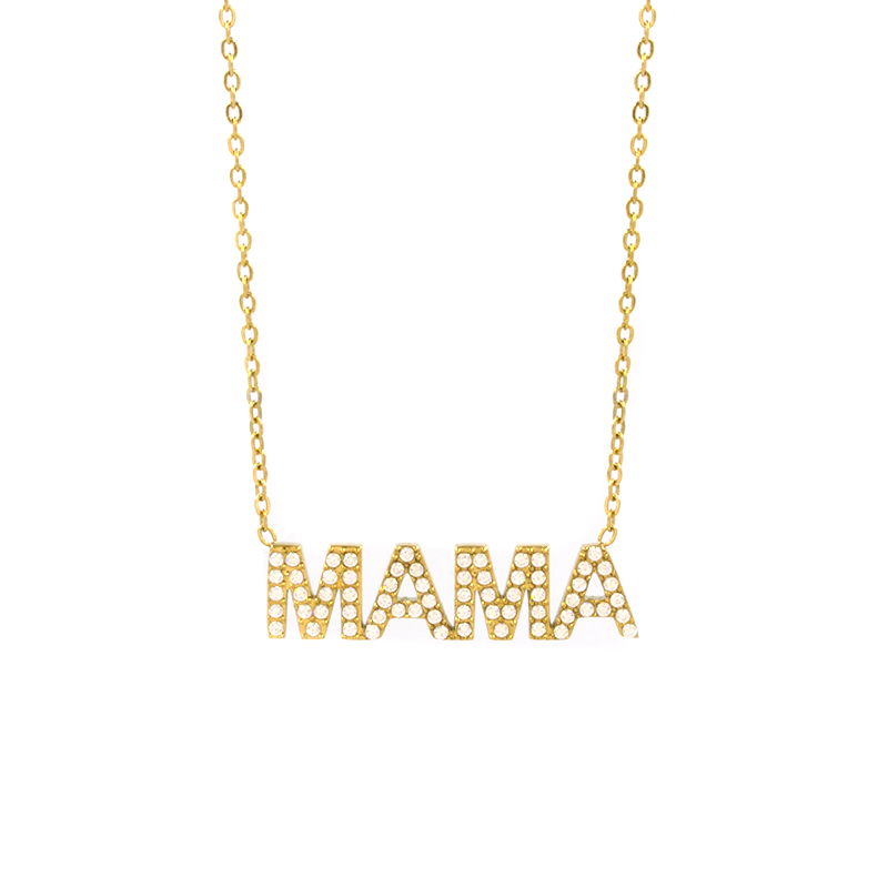 Φωτογραφία προϊόντος: Κολιέ Μαμά Awear Mother Gold