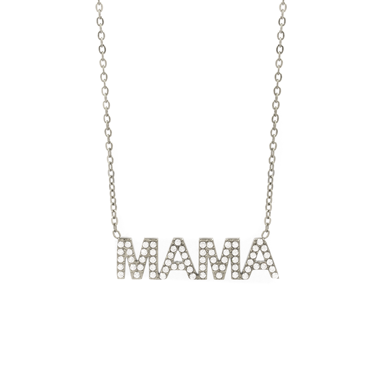 Φωτογραφία προϊόντος: Κολιέ Μαμά Awear Mother Silver