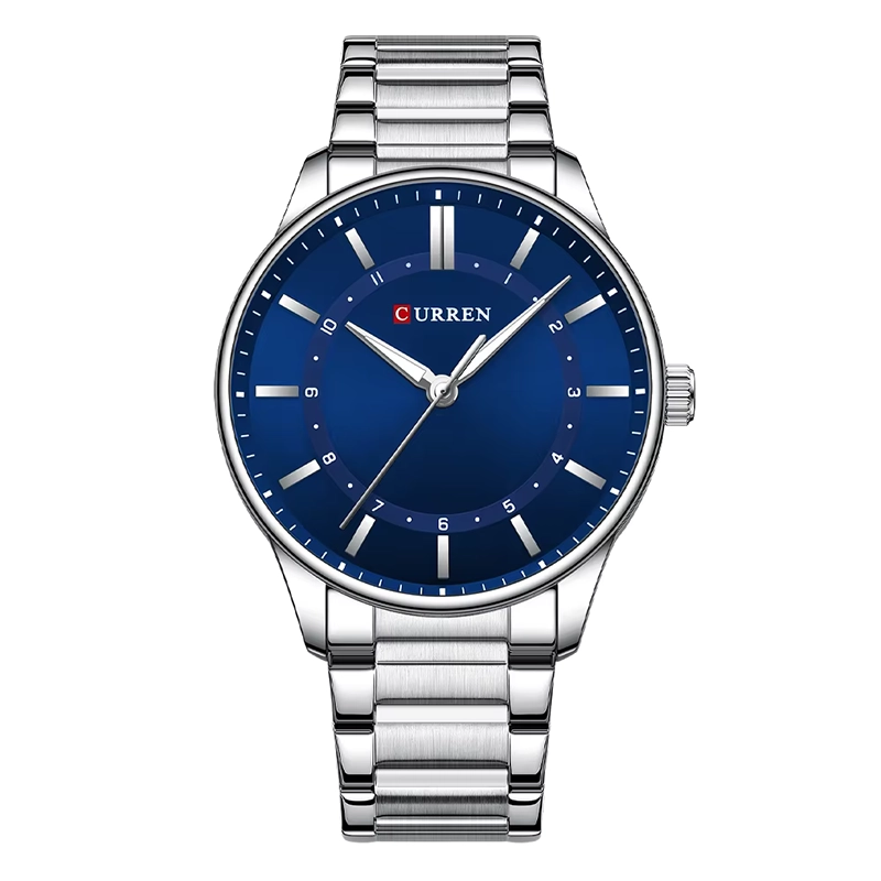 Φωτογραφία προϊόντος: Curren 8430 Silver Blue Ανδρικό Ρολόι