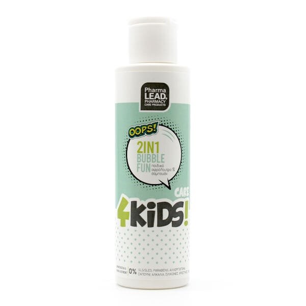 Φωτογραφία προϊόντος: PharmaLead Kids 2 in 1 Bubble Fun Shampoo + Shower Gel Παιδικό Αφρόλουτρο + Σαμπουάν 100 ml