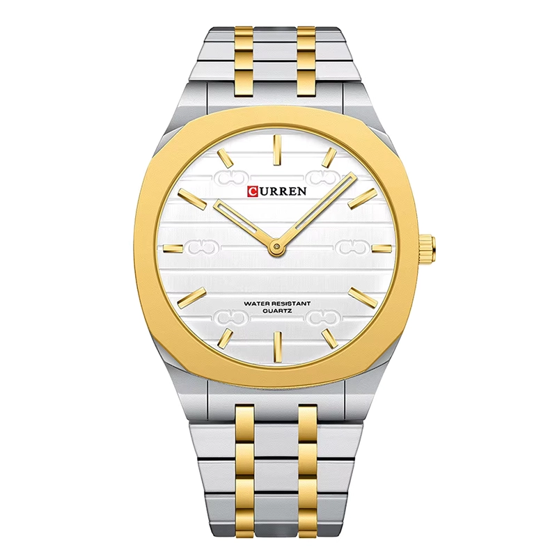 Φωτογραφία προϊόντος: Curren 8444 Silver White Ανδρικό Ρολόι