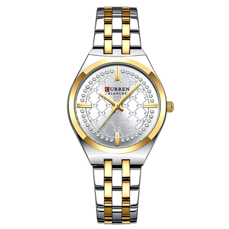 Φωτογραφία προϊόντος: Curren 9096 Silver Gold Γυναικείο Ρολόι