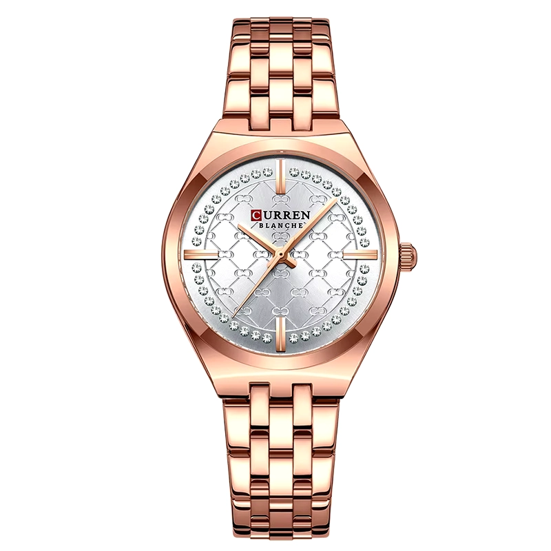Φωτογραφία προϊόντος: Curren 9096 Rose Gold Silver Γυναικείο Ρολόι