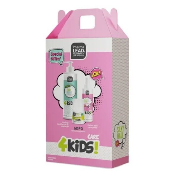 Φωτογραφία προϊόντος: Pharmalead 4Kids Παιδικό Αφρόλουτρο - Σαμπουάν 500 ml + Παιδικό Σπρέι Μαλλιών 100 ml + Δώρο Παιδικό Αποσμητικό Roll-On 50 ml