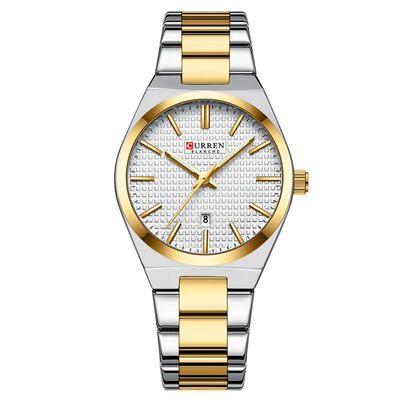 Φωτογραφία προϊόντος: Curren 8439 Silver Gold Γυναικείο Ρολόι