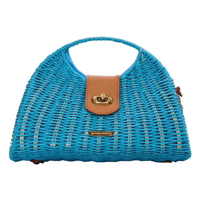 Φωτογραφία προϊόντος: Bag to Bag Ψάθινη Τσάντα 933 Blue