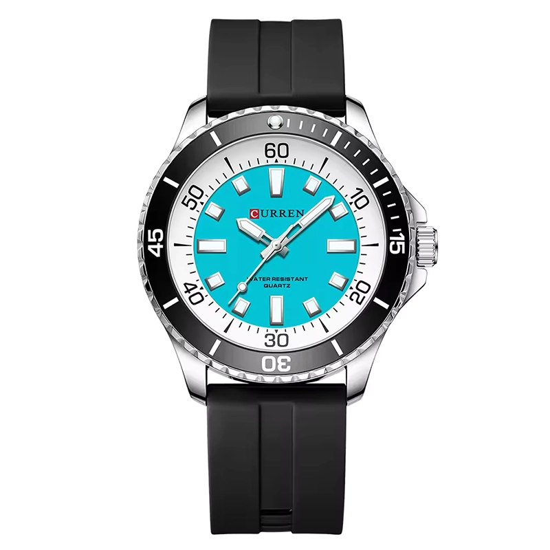 Φωτογραφία προϊόντος: Curren 8448 Black Blue Ανδρικό Ρολόι