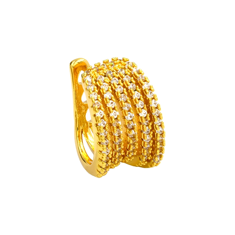Φωτογραφία προϊόντος: Ear Cuff Σκουλαρίκι με Στρας Awear Pati Gold