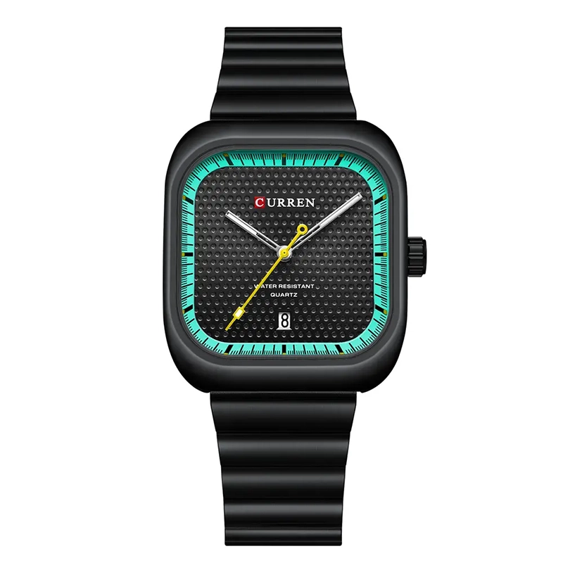 Φωτογραφία προϊόντος: Curren 8460 Black Ανδρικό Ρολόι με Μπρασελέ