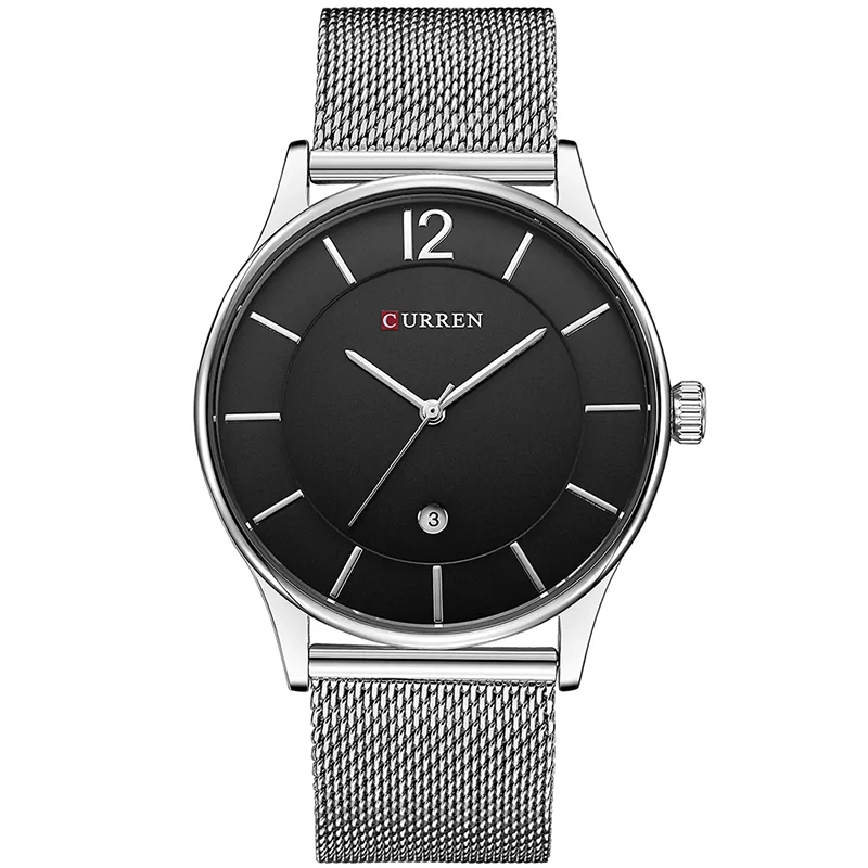 Φωτογραφία προϊόντος: Curren 8231 Silver Black Ρολόι Χειρός