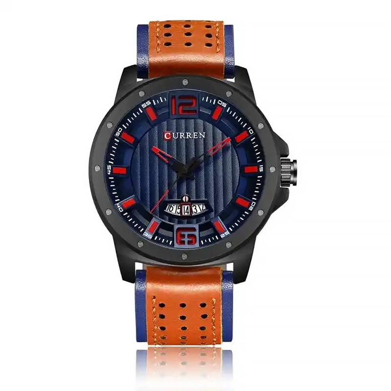 Φωτογραφία προϊόντος: Ανδρικό Ρολόι Curren 8293 Brown Blue