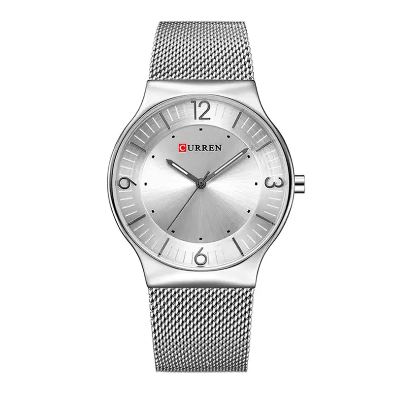 Φωτογραφία προϊόντος: Curren 8304 Silver Ρολόι Χειρός με Μπρασελέ