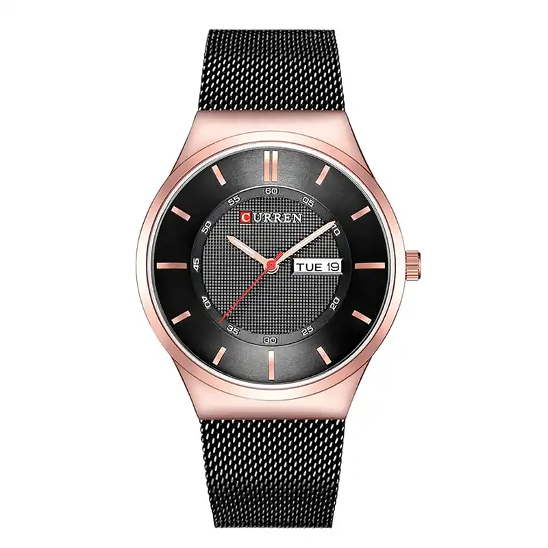 Φωτογραφία προϊόντος: Curren 8311 Black Ανδρικό Ρολόι με Μπρασελέ