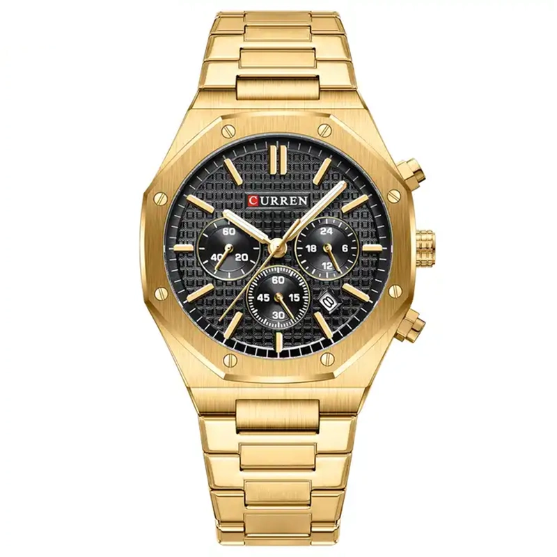 Φωτογραφία προϊόντος: Curren 8440 Gold Ανδρικό Ρολόι με Μπρασελέ