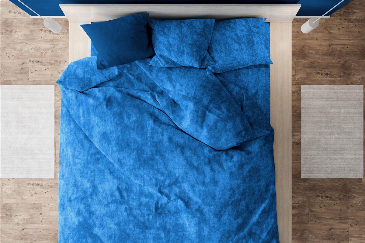 Φωτογραφία προϊόντος: Dimcol Παπλωματοθήκη Premium Shadow 631 220X240 Electric Blue 100% Cotton