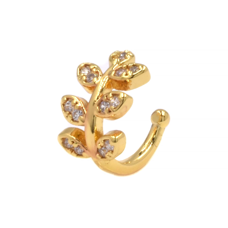 Φωτογραφία προϊόντος: Awear Σκουλαρίκι Ear Cuff με Ζιργκόν Elza Gold
