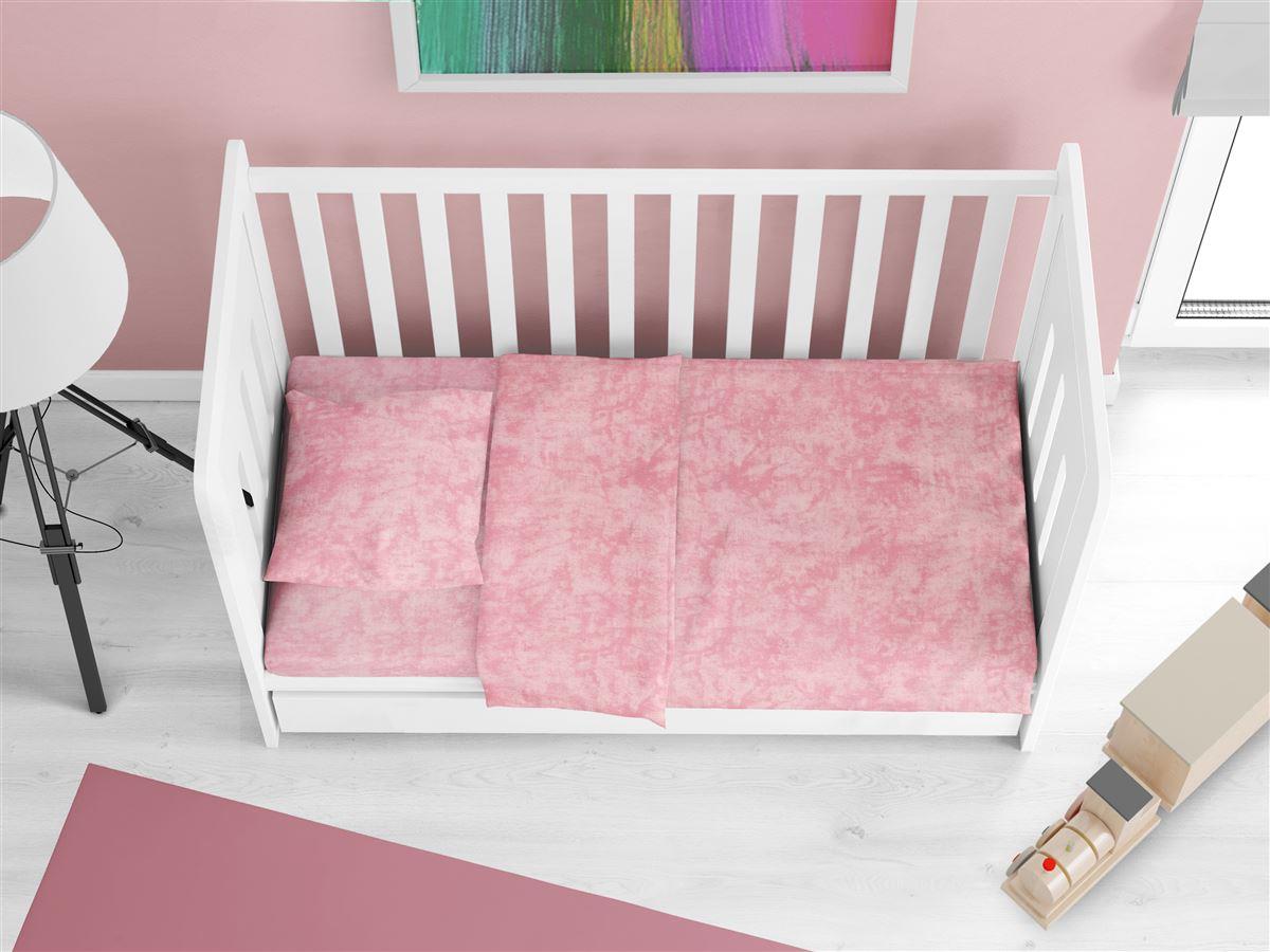 Φωτογραφία προϊόντος: Dimcol Παπλωματοθήκη bebe Premium Shadow 617 120X160 Pink 100% Cotton