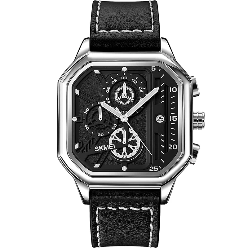 Φωτογραφία προϊόντος: SKMEI 1963 Black Silver Ανδρικό Ρολόι