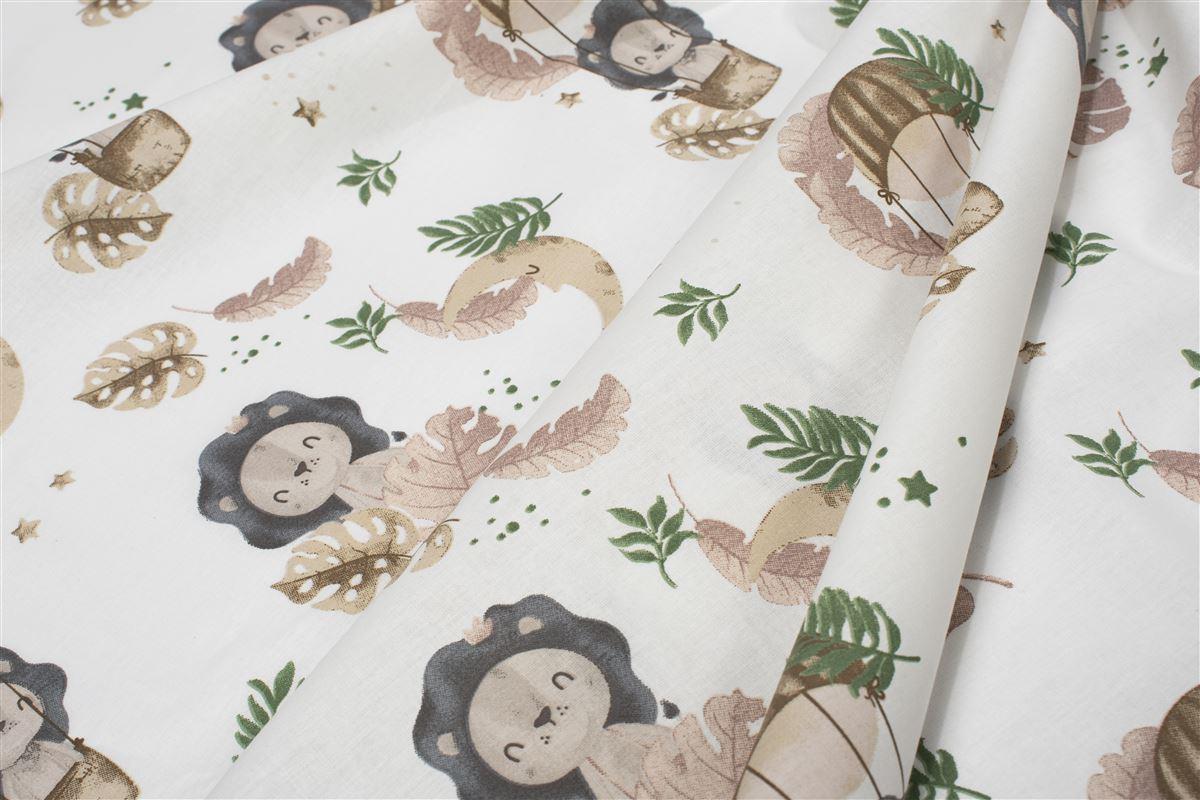 Φωτογραφία προϊόντος: Dimcol Πάνα Χασέ bebe Lion 532 80X80 Beige 100% Cotton