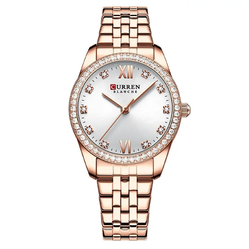 Φωτογραφία προϊόντος: Curren 9086 Rose Silver Γυναικείο Ρολόι