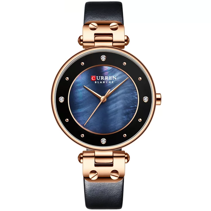 Φωτογραφία προϊόντος: Curren 9056 Leather Black Γυναικείο Ρολόι