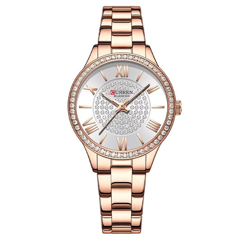 Φωτογραφία προϊόντος: Curren 9084 Rose Gold Silver Γυναικείο Ρολόι