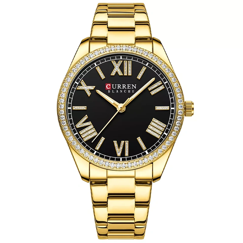 Φωτογραφία προϊόντος: Curren 9088 Gold Black Γυναικείο Ρολόι