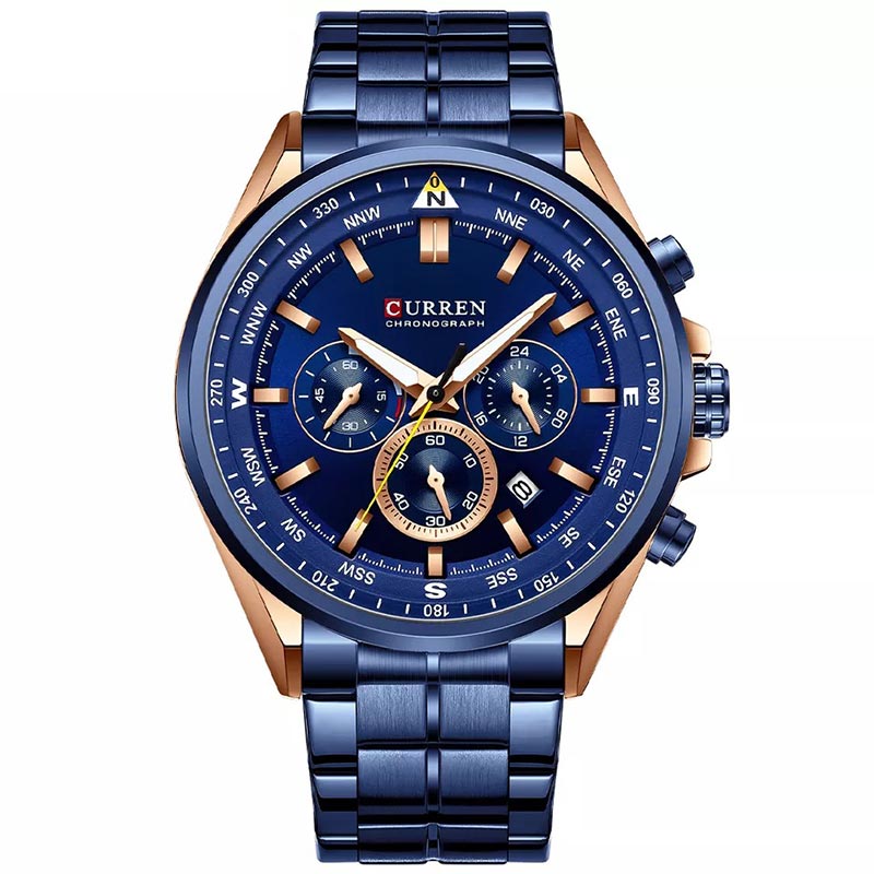 Φωτογραφία προϊόντος: Curren 8399 Blue Ανδρικό Ρολόι