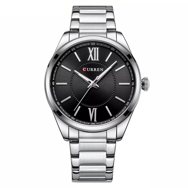 Φωτογραφία προϊόντος: Curren 8423 Silver Black Ανδρικό Ρολόι