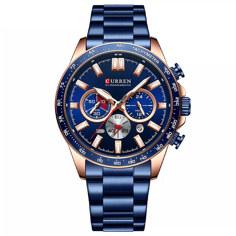 Φωτογραφία προϊόντος: Curren 8418 Blue Ανδρικό Ρολόι