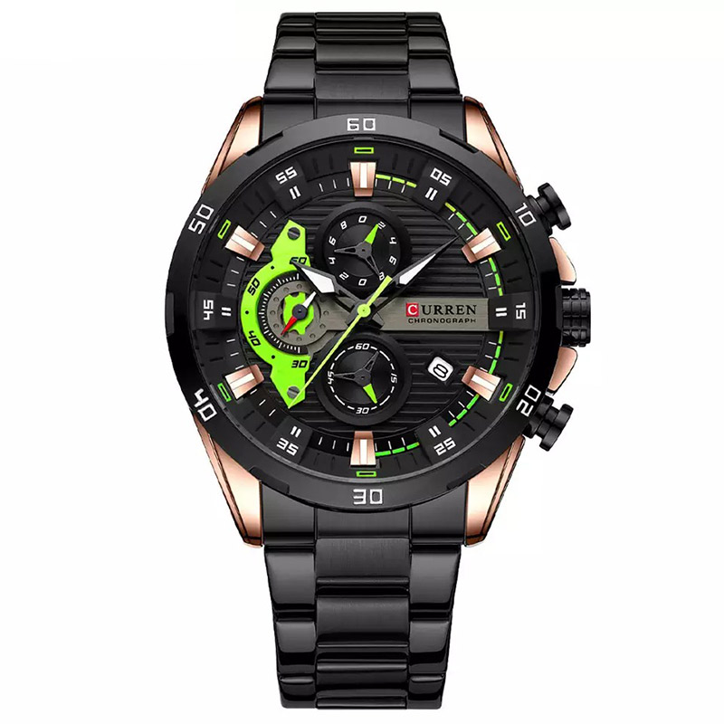 Φωτογραφία προϊόντος: Curren 8402 Black Ανδρικό Ρολόι