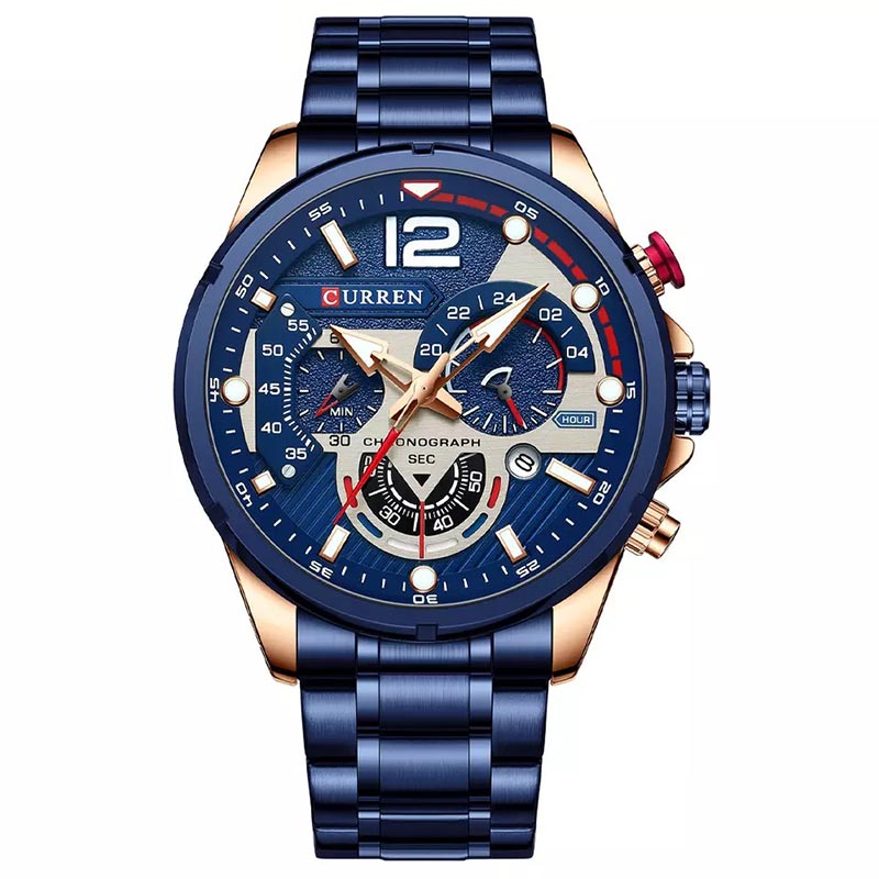 Φωτογραφία προϊόντος: Curren 8395 Blue Ανδρικό Ρολόι