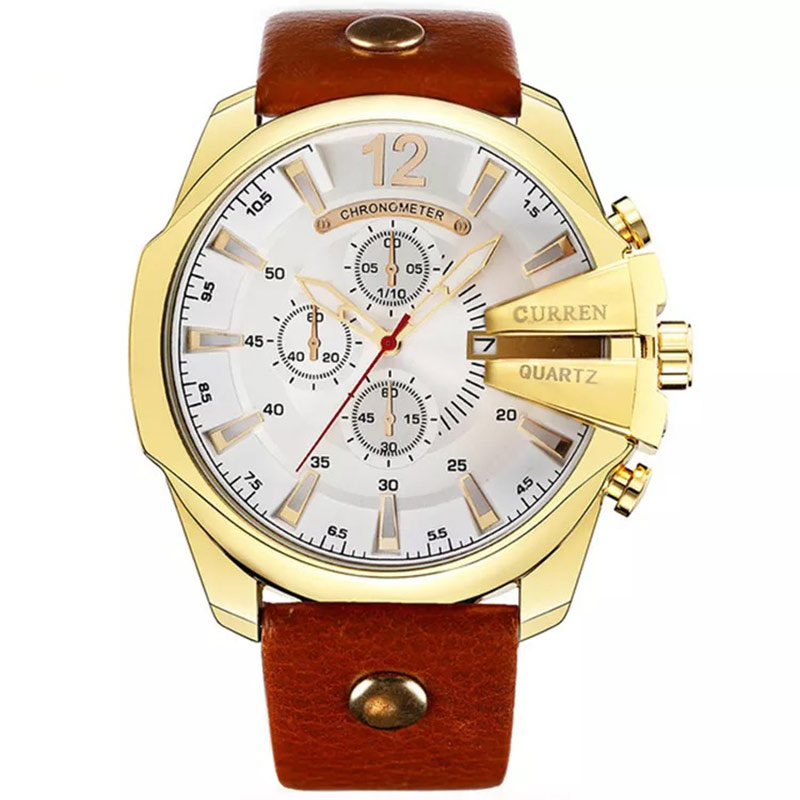 Φωτογραφία προϊόντος: Curren 8176 Brown Gold Ανδρικό Ρολόι