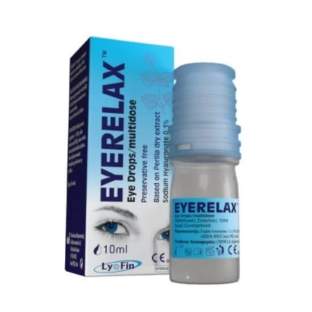 Φωτογραφία προϊόντος: Lyofin Eye Relax Οφθαλμικές Σταγόνες Με Υαλουρονικό Νάτριο 10Ml