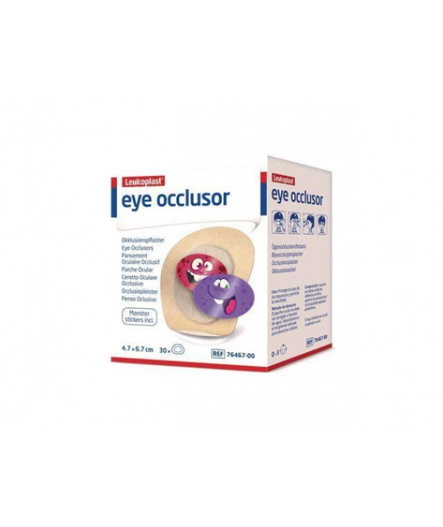 Φωτογραφία προϊόντος: Bsn Medical Leukoplast Eye Occlusor 5.5X7.6Cm 30Τμχ