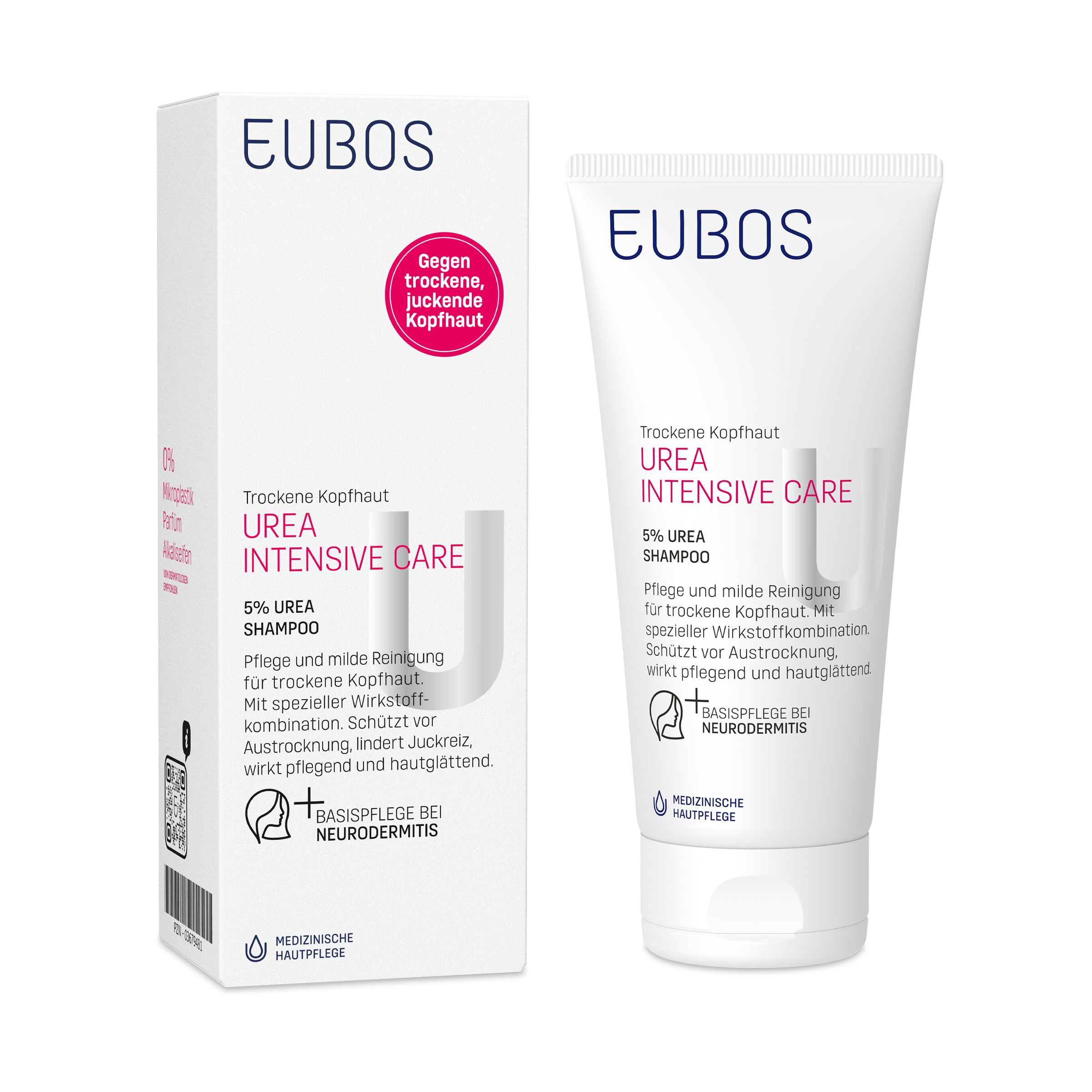 Φωτογραφία προϊόντος: Eubos Shampoo Urea 5%, Σαμπουάν Για Την Ξηροδερμία/Ξηρά Μαλλιά 200Ml