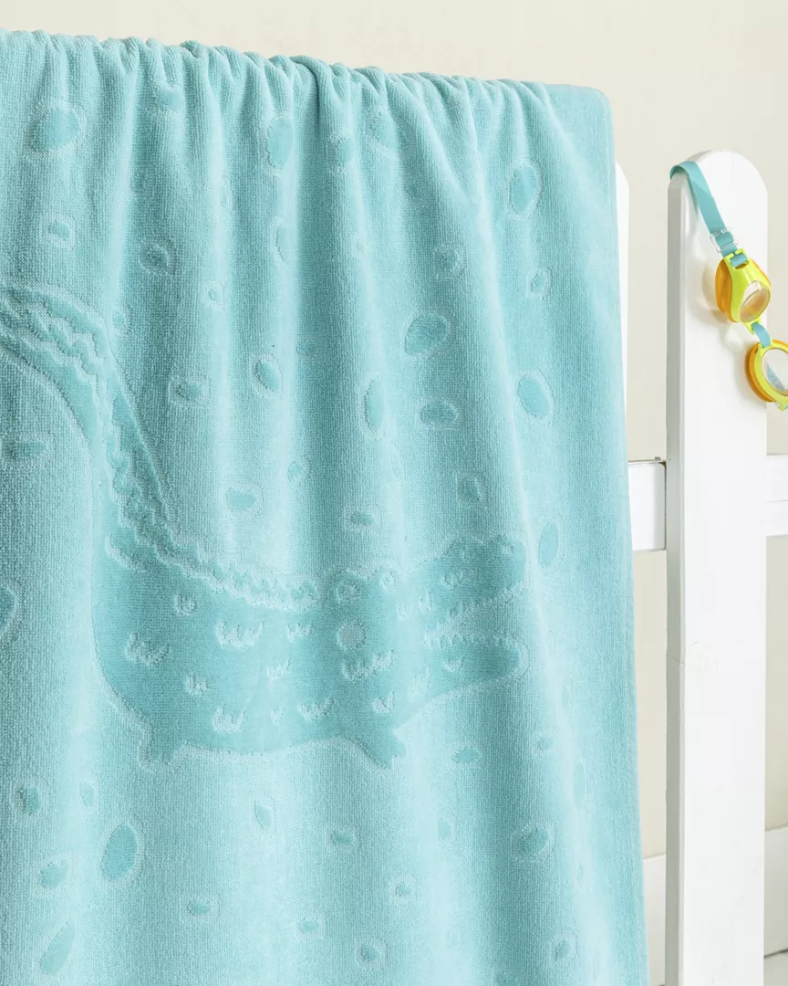 Φωτογραφία προϊόντος: Nima Home Πετσέτα Θαλάσσης Rokko Jacquard Τιρκουάζ Πετσέτα 70x140