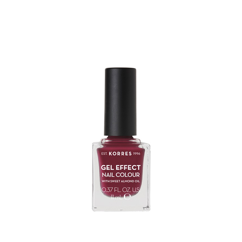 Φωτογραφία προϊόντος: Korres Gel Effect Nail Colour With Sweet Almond Oil No.74 Berry Addict 11ml