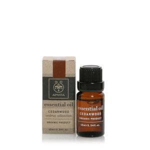Φωτογραφία προϊόντος: Apivita Essential oil Βιολογικό αιθέριο έλαιο Κέδρος 10 ml