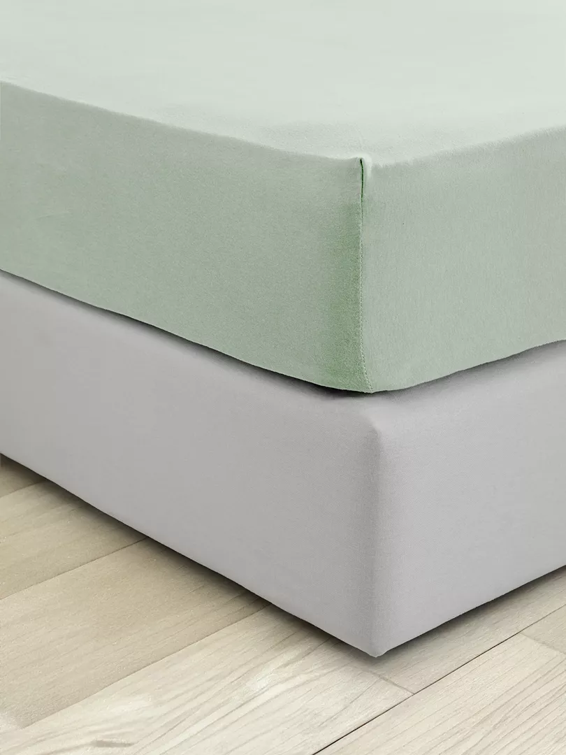 Φωτογραφία προϊόντος: Nima Home Σεντόνι Tender - Mint Μέντα Υπέρδιπλο με Λάστιχο 160x200+40