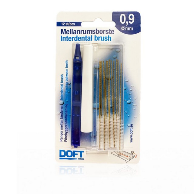 Φωτογραφία προϊόντος: Abc Kinitron Doft Interdental Brush Μεσοδόντια Βουρτσάκια 0,9mm 12τμχ