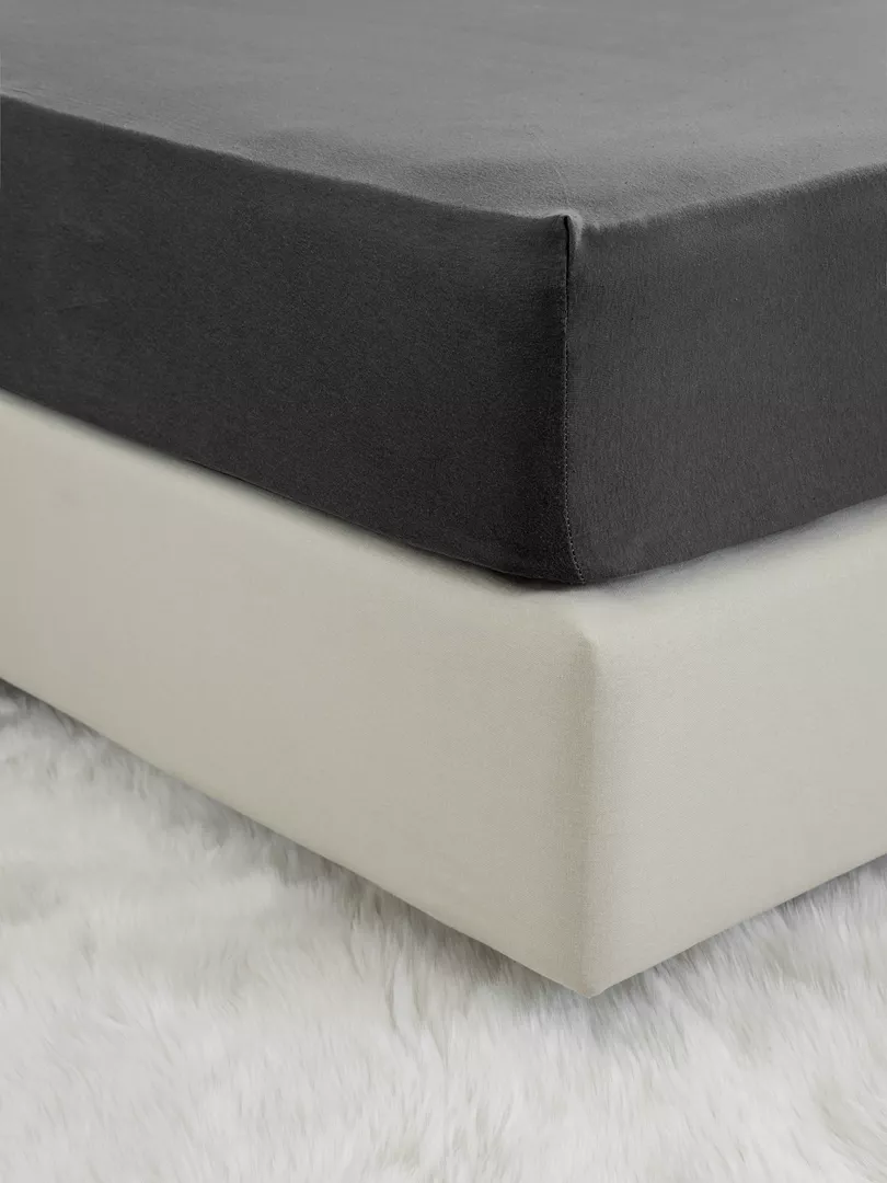 Φωτογραφία προϊόντος: Nima Home Σεντόνι Tender - Black Μαύρο Γίγας με Λάστιχο 180x200+40