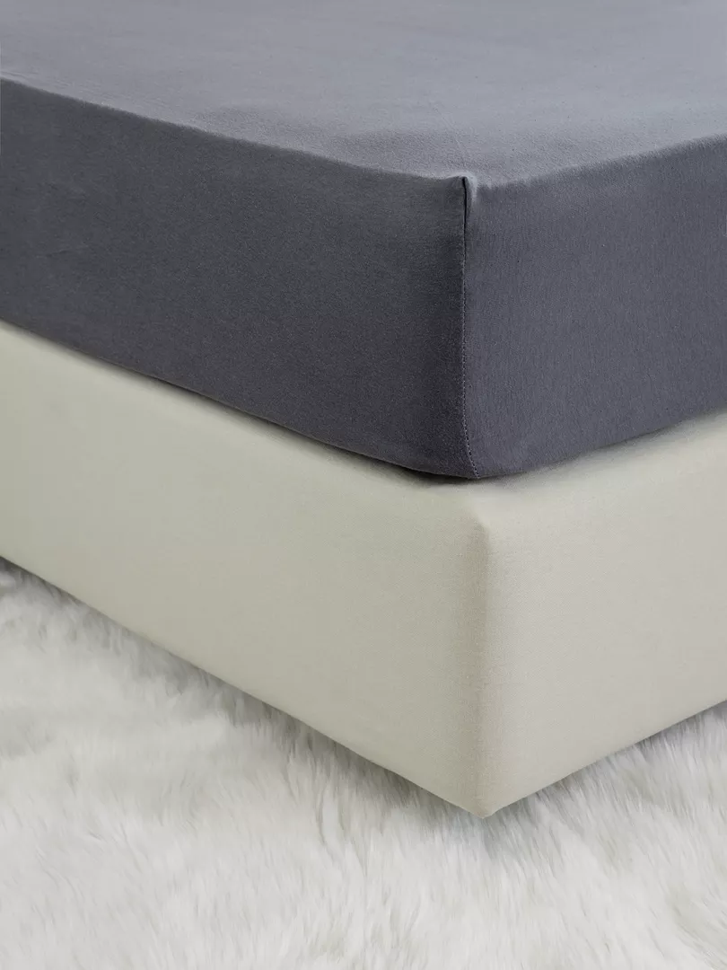 Φωτογραφία προϊόντος: Nima Home Σεντόνι Tender - Dark Gray Γκρι Γίγας με Λάστιχο 180x200+40