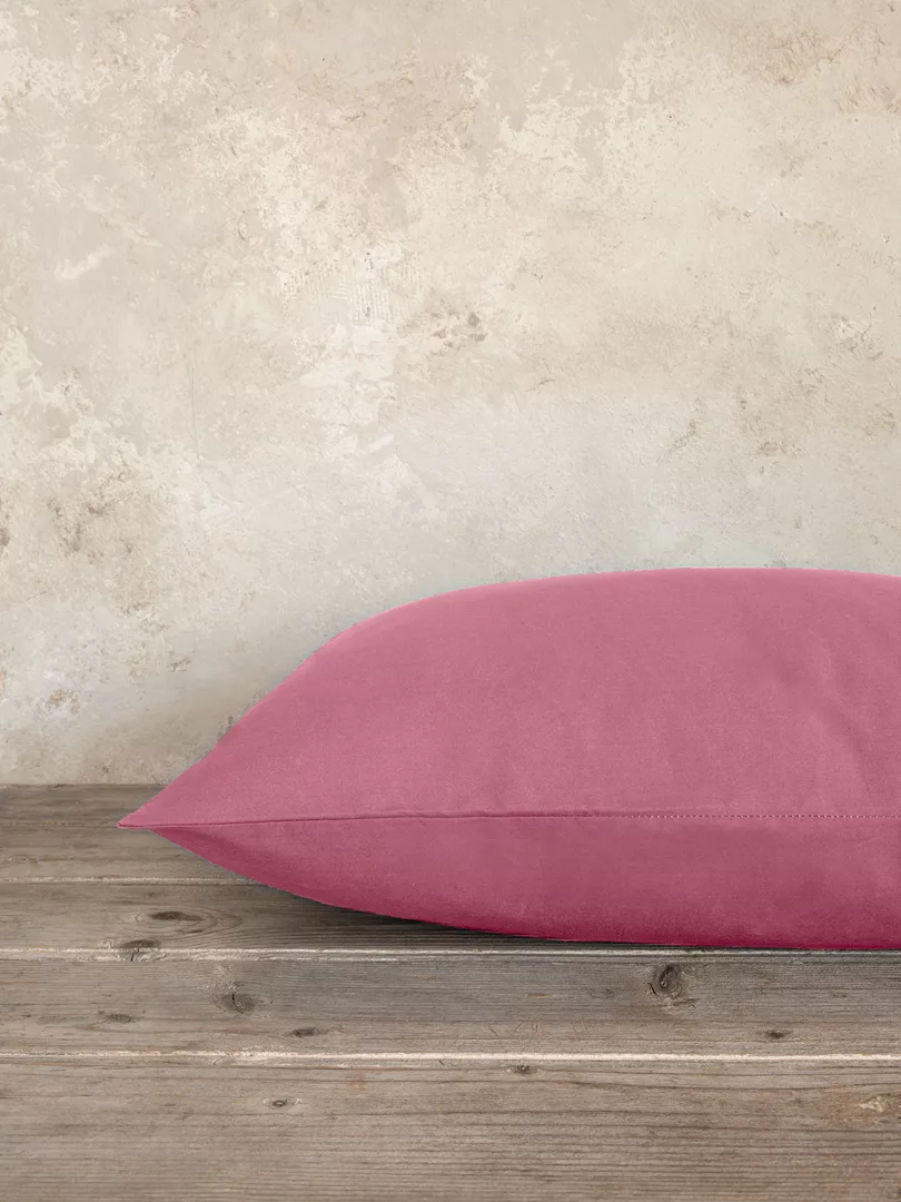 Φωτογραφία προϊόντος: Nima Home Μαξιλαροθήκες Unicolors - Apple Pink Σάπιο μήλο Μαξιλαροθήκες (2 x 52x72)