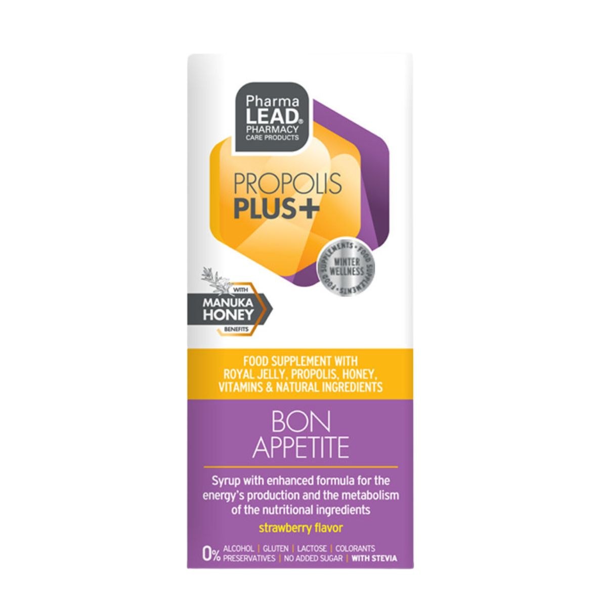 Φωτογραφία προϊόντος: PharmaLead Propolis Plus+ Bon Appetite Σιρόπι με Γεύση Φράουλα 100 ml