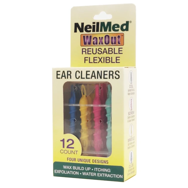 Φωτογραφία προϊόντος: Neilmed Waxout Ear Cleaners Εργαλεία Καθαρισμού Αυτιών 12 Τεμάχια