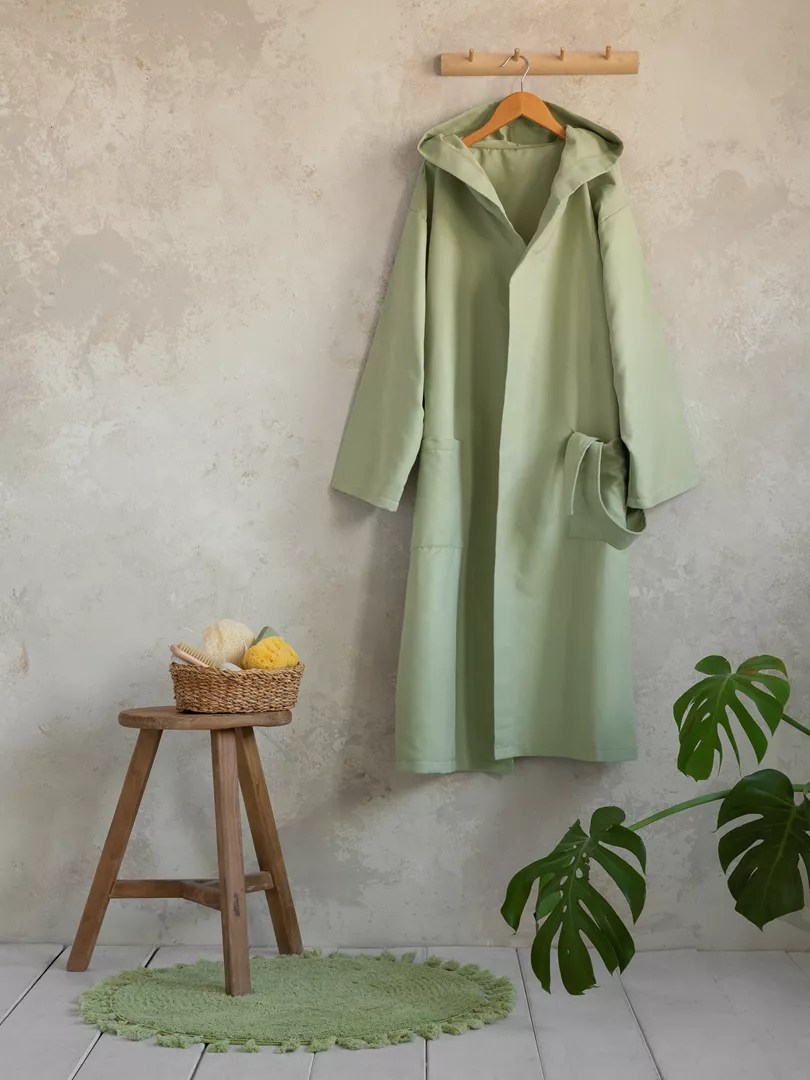 Φωτογραφία προϊόντος: Nima Home Μπουρνούζι Comfort - Light Khaki Χακί Medium